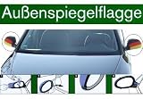 Fahne Germany Auto Aussenspiegel Flagge Deutschland WM 2010 AutoFahne Autoflagge Spiegel