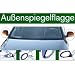 Fahne Germany Auto Aussenspiegel Flagge Deutschland WM 2010 AutoFahne Autoflagge Spiegel
