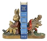SI 91-1927 Pair Tortoise And Hare Bookends