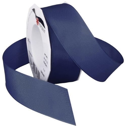 Morex Ribbon Dream Wired Taffeta Ribbon Spool, 1-1/2-Inch by 22-Yard, Royal Glaze (09638/20-614)