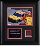 Kevin Harvick Framed 6x8 Photograph with Race Tire and Personalized Nameplate