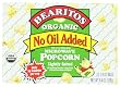 BEARITOS Organic No Oil Added Microwave Popcorn, Lightly Salted, 3-Count Boxes (Pack of 12)