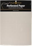 Mill Hill 14 Count Perforated Paper, 9 by 12-Inch, White, 2 Per Package
