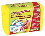Learning Resources Set 4 Blends and Digraphs - Hot Dots Flash Cards