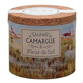 Le Saunier De Camargue Fleur De Sel (Sea Salt), 4.4 oz