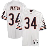 Walter Payton White Reebok NFL Premier 1985 Throwback Chicago Bears Jersey