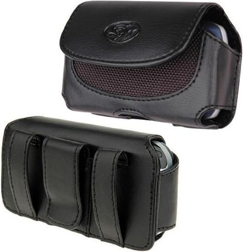 Samsung Captivate i897 (Galaxy S) Horizontal Holster Pouch – Black