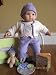 American Girl Bitty Baby Cozy Cardigan Set