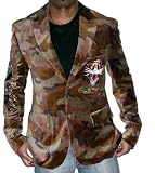 ED HARDY Christian Audigier Mens Platinum Camo Tiger Blazer Sport Coat 51hOK1lLp5L. SL160 ED HARDY Christian Audigier Mens Platinum Camo Tiger Blazer Sport Coat