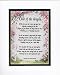"Child Of The Angels" 8x10 Poem For The Death Of A Child, Double-matted in White/Dark Green