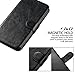 Nexus 6 Case, J&D [Stand View] Nexus 6 Wallet Case [Leather Folio] [Stand Feature] Premium Protective Wallet Case Genuine Leather Case for Goole Nexus 6 (Aqua)