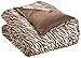 Read Royal Opulance Woven Satin Comforter Mini Set Zebra, Brown/Ivory, Full/Queen Details Royal Opulance Woven Satin Comforter Mini Set Zebra, Brown/Ivory, Full/Queen