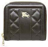 Burberry - Burberry Olivia Quilted Chocolate Leather Small Zip Wallet 11782144-424