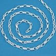 St. Silver Oval Rolo Wide Chain Bulk By The Foot 2.5mm