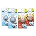 Febreze Car Air Freshener, 2 Linen & Sky and 2 Hawaiian Aloha scents (4 Count.06 fl oz)
