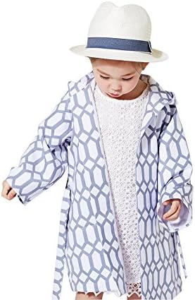 LITTLE SCANDI Superior Hooded Towel Baby Robe, Super Soft &amp; Absorbent, 1-7Yr, "Royal Honeycomb"