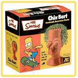 Chia Bart Simpson Pottery Planter