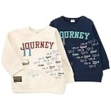 【アウトレット】 La Chiave トレーナー (80～130cm) キムラタンの子供服 アイボリー 95 ( 53372x53572-154 )