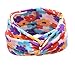 Baby Girl Multicolor Hair Hoops Headbands,Solid Bunny Ears,Bow Headbands(6 PACK)