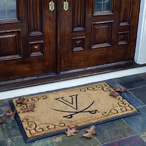 39 NCAA Virginia Cavaliers Logo Doormat by 