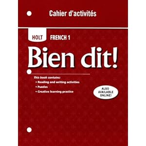 Holt French 1 Bien Dit!