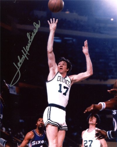 John Havlicek Autographed/ Signed Shooting 8x10 Photo