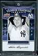 2008 Upper Deck Yankee Stadium Legacy Collection # 25 Allie Reynolds - New York Yankees - Limited Edition MLB Baseball Card in Protective Screw Down Display Case!