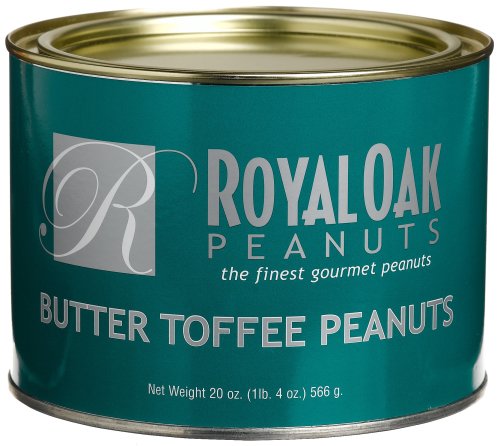 Royal Oak Gourmet Butter Toffee Peanuts, 20-Ounce Tins (Pack of 3) by Royal Oak