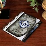 MLB Tampa Bay Rays Deluxe Hardcover Notebook & Pen Set