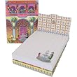 Hacienda Fountain Design Mini Notepad Magnetic Closure