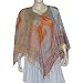 Womens Outerwear Ponchos in Wool Jacquard Design 40 x 40 inches (pnch274)