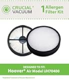 Hoover WindTunnel Air Model UH70400 Filter Kit Includes 1 HEPA Style Filter 303902001 & 1 Primary Filter 303903001, Designed & Engineered By Crucial Vacuum