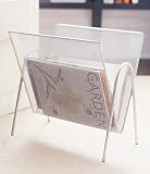 Design Ideas Magazine Clutch, Mesh, Silver