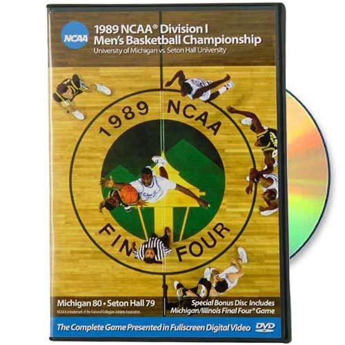 Buy Michigan Wolverines 1989 NCAA Basketball Champions DVD by Football Fanatics