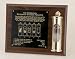 E.S. Sorensen 8 x 10 Wood Display Plaque & Brass Stormglass Mounting Hook - STORMGLASS NOT INCLUDED - Sold Separately