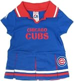 Toddler Girls Chicago Cubs Team Color Cheerleader Dress