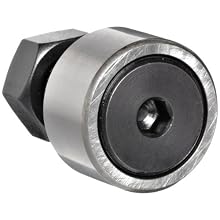 THK Cam Follower CF5 13mm OD x 23mm Length x M5x.8 Thread, Cylindrical 9mm Width Outer Ring