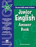 Junior English. Book 3, Answer book