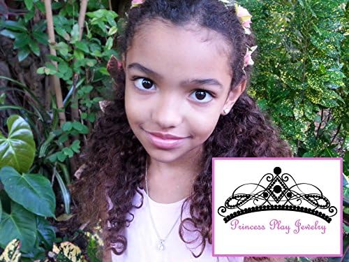 Exquisite Pretend Play Earrings and Necklace By Princess Play Jewelry- Great Addition to Childrens Costume Accessories - Toy Jewelry That Really Sparkles - Our Products Are Backed By 100% Money Back Satisfaction Guarantee