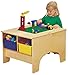Jonti-Craft 57459JC KYDZ Building Table, Duplo Compatible with Colored Tubs