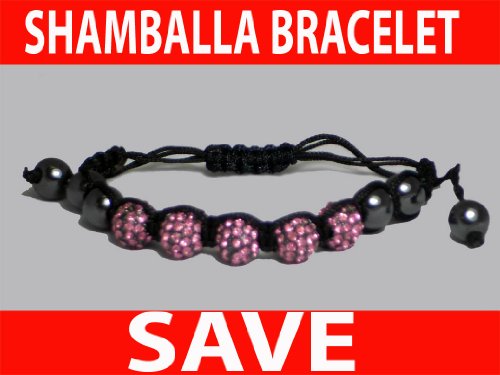Pink Shamballa Bracelet