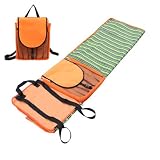Waterproof Back Pack Folding Outdoor Picnic Blanket (orange) Waterproof Back Pack Folding Outdoor Picnic Blanket (orange)