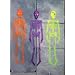 Neon Blinking Skeleton 36 Inch (Assorted Colour)