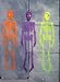 Neon Blinking Skeleton 36 Inch (Assorted Colour)