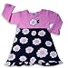 How To Measure Bra Sizes : Girl Friends by Anita G - Toddler Girls Dress, Pink, Navy