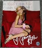 Paris Hilton Calvin Klein Birthday Party 8x10 Autographed Photograph