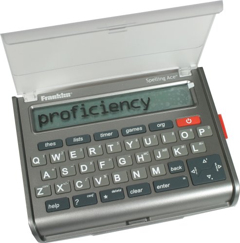 Franklin Electronic Publishers SA-309 Spelling Ace Thesaurus with Merriam-Webster Puzzle solver