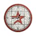 Houston Astros 12-Inch Art Glass Clock