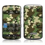 Woodland Camo Design Protective Skin Decal Sticker for BlackBerry Storm 9530 Cell Phone