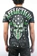 Affliction American Customs Flag T-Shirt - Black